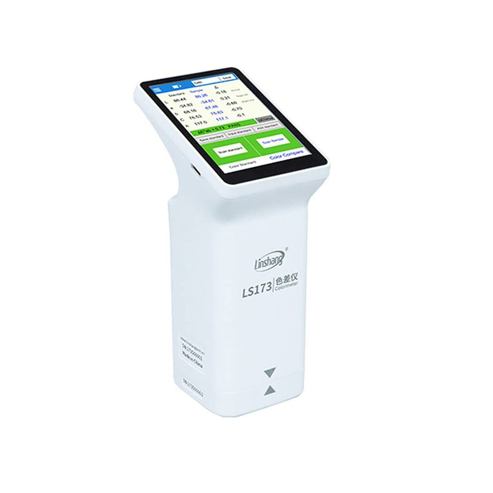 Exogio Linshang Ls173 Touch Screen Colorimeter For Coating Ceramic Plastic Paint Color Measurement Comparison