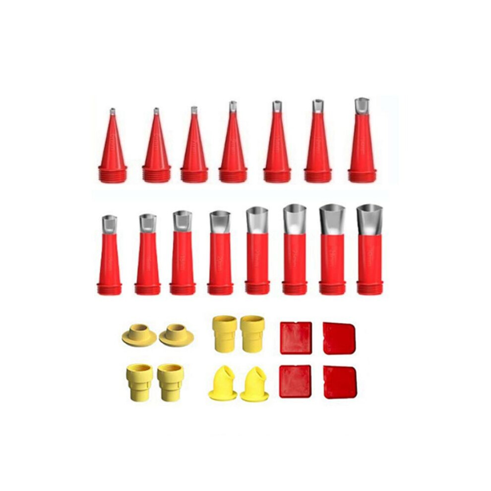 Integral Detachable Base Structure Rubber Nozzle Universal Integrated Rubber Nozzle Reusable Caulking Nozzle Applicator 6031562234484