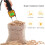 SENSOR AR991 Grain Moisture Meter Digital Analyzer Corn/Wheat Rice Bean Moisture Tester Backlight LCD Display 7