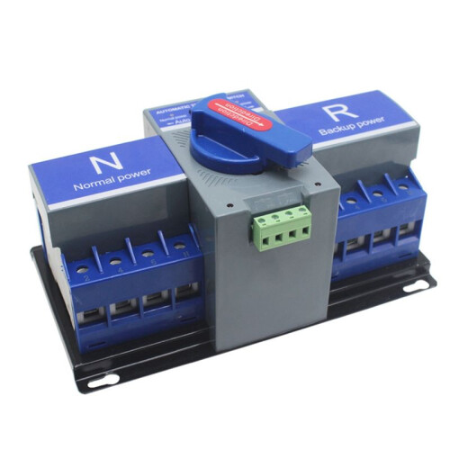 Automatic Transfer  63A 4P Automatic Dual Power Transfer  with Electromechanical Locking Protection 220V 2