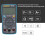 BSIDE ZT100 Digital Multimeter 4000 Counts /AC Voltage Current Capacitance Hz Diode Ohm Tester Ammeter Voltmeter 6