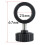 Microscope Fixing Ring Industrial Stereo Microscope Video Camera Stand Holder Metal Pillar Bar Fixing Ring, 25mm 6