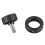 Microscope Fixing Ring Industrial Stereo Microscope Video Camera Stand Holder Metal Pillar Bar Fixing Ring, 25mm 5