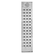 39 Agujeros 0,26-2,80 Mm Alambre de TraccióN de Carburo de Tungsteno, Utilizado para Hacer Joyas Redondas