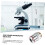 Microscope Plan Achromatic Objective Lens 4X Biological Metallurgical Microscope Objectives 6
