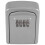 Key Lock Box Wall Mounted 4 Digit Combination Lock Box for House Key  Security Key Storage Lock Box Silver 5