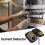 Phase Tester Rotating Field Measuring Device, 3 Phase El Sequence Indicator Pressure Rotation Meter with LED and Buzzer 4