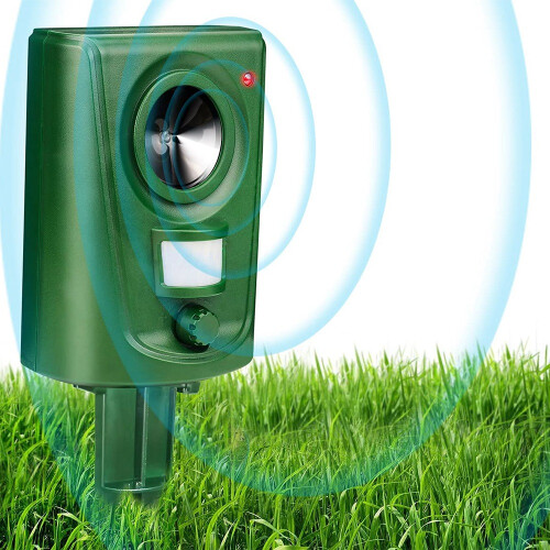 Cat Repellent  Deterrent Ultrasonic Bird Scarers for Gardens Animal Repeller with Motion Activated PIR Sensor 1