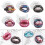 Resin Molds,6PCS 3D Lips Epoxy Silicone Mold for Resin Casting Crafts DIY Keychain Making Pendants Ornaments Decoration 7