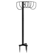 Garden Water Hose Holder-Detachable Hose Holder Stand Heavy Duty Metal Hose Hanger,Garden Hose Holder Storage Hose Rack