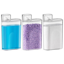 Dispensador de Detergente para Ropa de 3 Piezas, Dispensador de Suavizante de Telas, Organizador de Detergente para Ropa para OrganizacióN de Cuarto