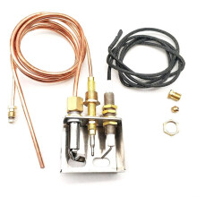 Health Gear Gas-Thermoelement, M8-Gewinde, Heiz-Gasbrenner-Thermoelement-Sonde für Gasheizung, Kohlenpfanne, Ofen, Grill
