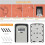 Key Lock Box Wall Mounted Grey and Black 2 Pack 4