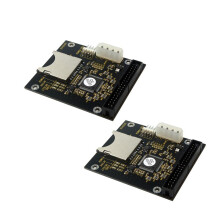2PCS IDE Adapter Card for Cards to 3.5Inch 40-Pin IDE HDD 5V Memory Card to IDE 3.5in 40 Pin