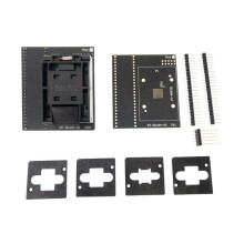 1 Set BGA64 Adapter Burning  för RT809H Programmerare RT-BGA64-01 V2.0 Sockel 4St Limiter Frame 2 Bottenplatta