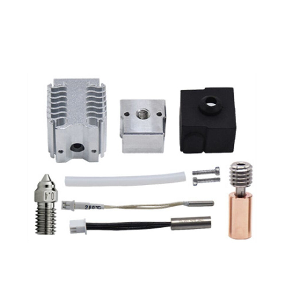 Saudism For -3-V3 Se Hotend Nozzle Kit Heating Block 40W 24V Extruder Hotend Kit 3D Printer Accessories
