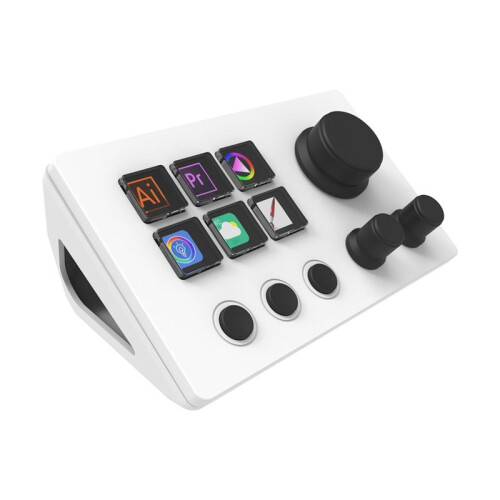 Für StreamDeck Virtual Keyboard LCD-Taste 6 Tasten Live Content Creation Controller Benutzerdefinierte Taste für Windows/Android/IOS 1