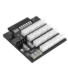 ATX 12x6Pin Power Supply Breakout Board Adapter with Flash LED for  733428-101 720620-B21 830272-B21 720478-B21