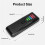 Portable Electromagnetic Field Radiation Detector EMF Meter EMF Detector Black 6