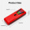 Portable Electromagnetic Field Radiation Detector EMF Meter EMF Detector Red 10