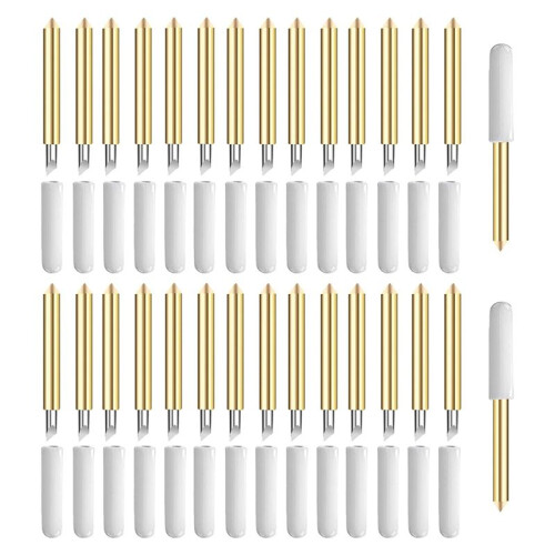 50 Pcs Premium Fine Point Blades for  Maker 3/Maker/Explore 3/Explore Air 2/Air/One/Venture,Replacement Blade