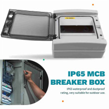 HA Series Junction Box 8WAY PC IP65 Waterproof Distribution Box Outdoor Plastic Electrical for Circuit Breaker