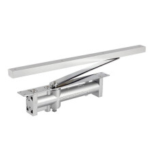 1 Set Hidden Automatic Door Closer Home Hydraulic Buffer Security System Adjustable Closer