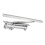 1 Set Hidden Automatic Door Closer Home Hydraulic Buffer Security System Adjustable Closer 3