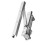 1 Set Hidden Automatic Door Closer Home Hydraulic Buffer Security System Adjustable Closer 5
