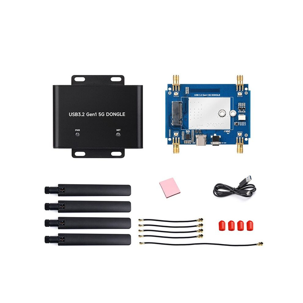 Usb3.2 Gen1 5G Communication Expansion Board With Case Supports For Simcom/Quectel M.2 Module For 3042/3052 6033461090062