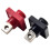 2PCS Battery Terminal Connector Storage Battery Connector Adapter Uncapped 150A 2