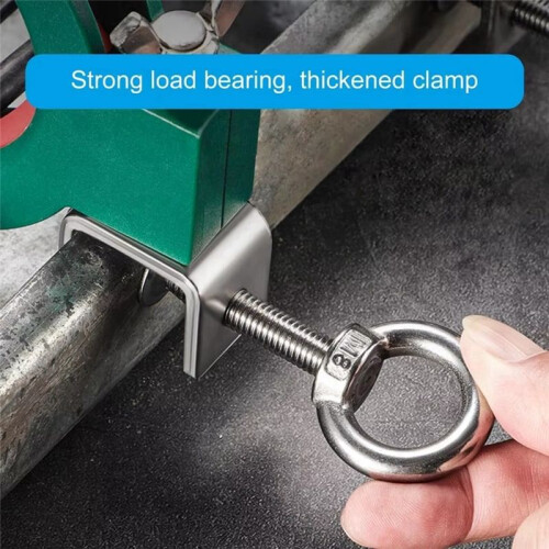 Cable Tray Pulley Roller Cable Laying Pulley Aid Adjustable Clamping Pulleys for Efficient Conductor Fixing 2
