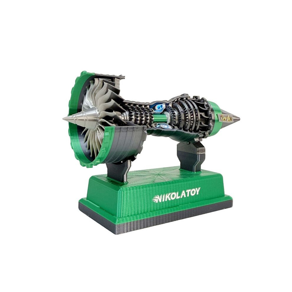 Nikola Toy Turbofan Engine Model Aviation Aircraft Power Turbine For Aviation Enthusiasts And Collectors D 4713298640952