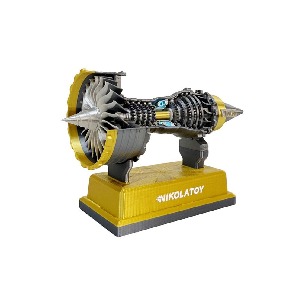 Nikola Toy Turbofan Engine Model Aviation Aircraft Power Turbine For Aviation Enthusiasts And Collectors B 6033425575871