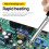 200W Elbow Electric Soldering Iron Multi-Function Household Electric Soldering Pen Welding Tool Set EU Plug 6