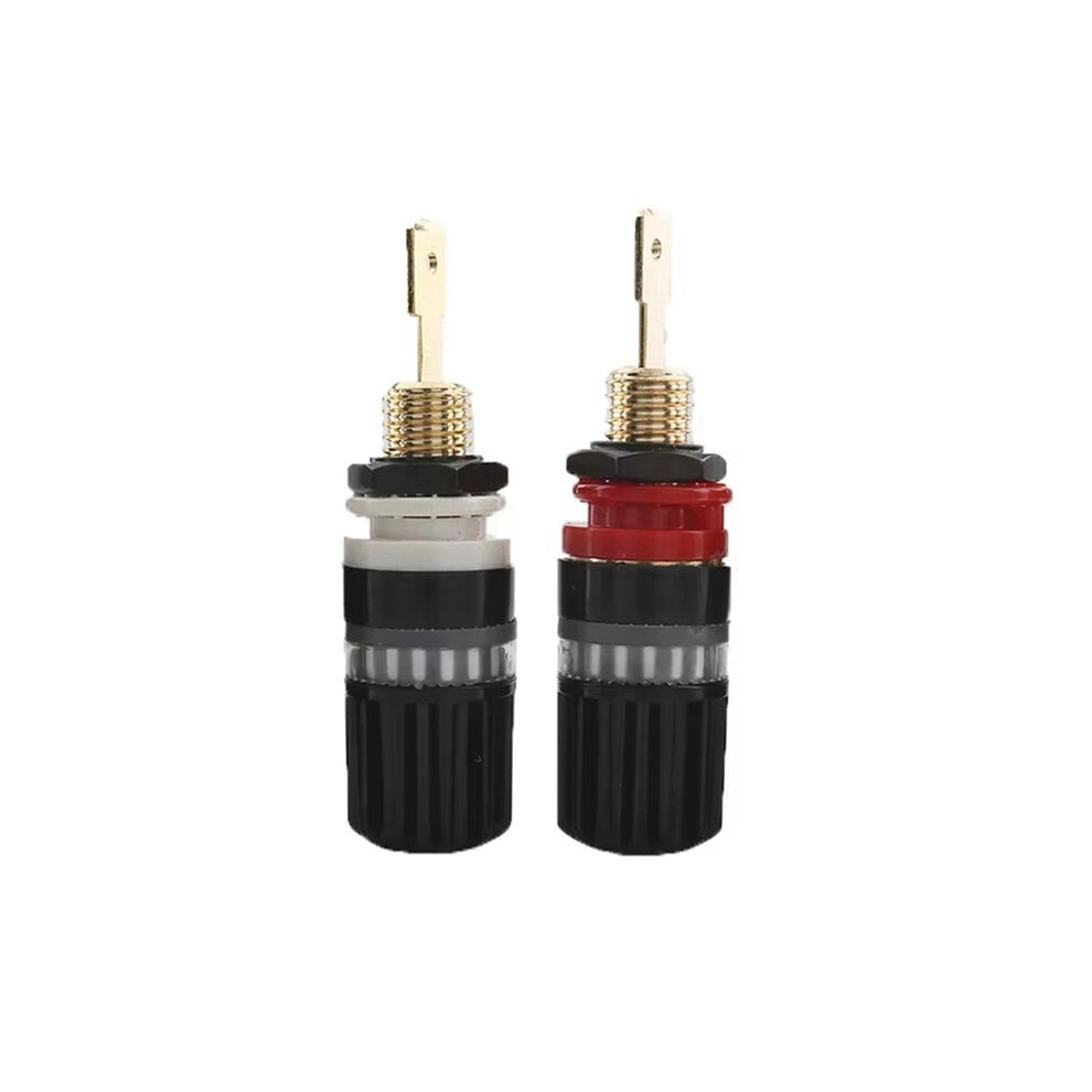High-End Speaker Terminals Audiophile Amplifier Speaker Terminal Connector Banana Jack Sound Audio Connector Adapter 6032656519968