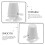 6Pcs Clockwork Legged Robot Christmas Clockwork Self-Propelled Movement Educational Toys 3D Printed Accessories 6