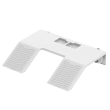 Turtle Bathing Platform with Suction Cups - A Smooth Surface Feeding Box for Aquatic Reptiles and Amphibians