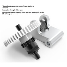 CNC-Nanocoated Extrusion  Gear Kit für FLASHFORGE Adventurer 5M 3D-Druckerteile für AD5M 3D-Drucker 1Set