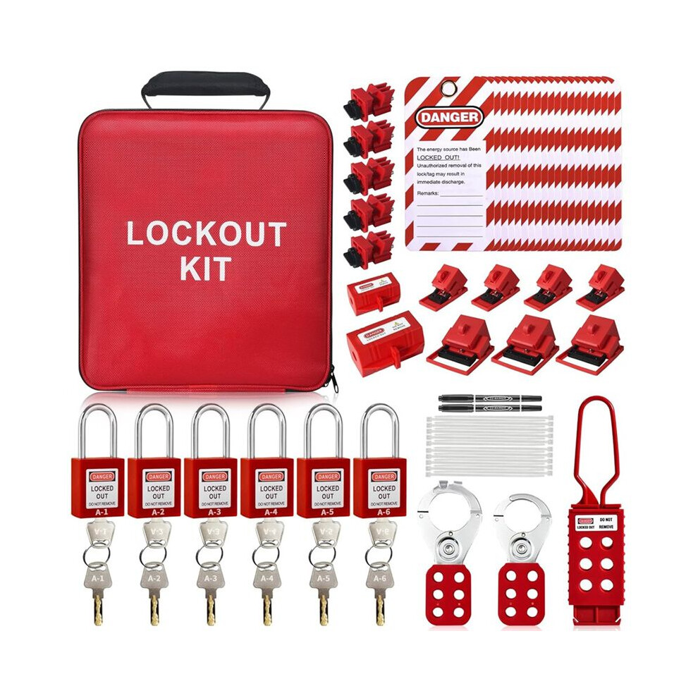 Lockout Tagout Kit Lock Out Tag Out Kits Electrical Lockout Kit,Electrical Lockout Tagout Kit Industrial Tagout Kit 4712276445305