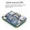 Pour Raspberry Pi Compute Module 5 Base Board  Expansion Board USB 3.2 / Interface Caméra 3