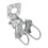 AP Bridge Antenna Clamp Clip Hoop Fixed Mount Bracket Multi Function Fixture Pole Holder Adjustable Angle 5