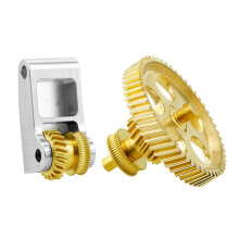 DLC Nanocoated Extrusion  Gear Kit for  P1P, P1S, X1C 3D Printer Upgrade 3D Printer Parts