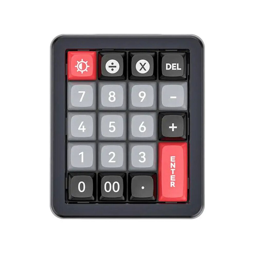 K812 Mechanical Keyboard Wired Hot Swappable Numpad Rgb Mechanical Gaming Keyboard Programmable For Win//Game Black 4711095963175