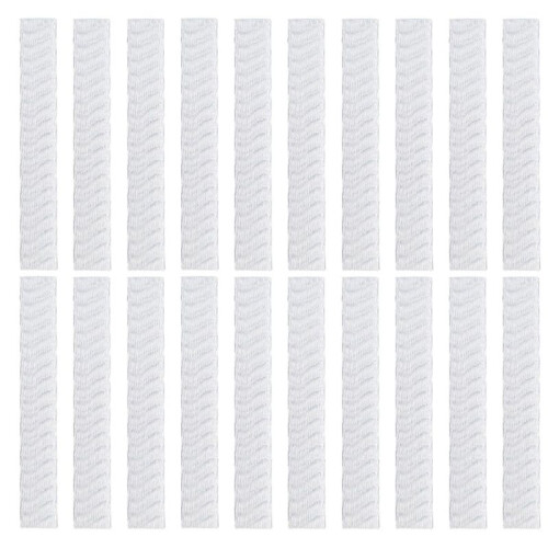 200Pcs Makeup Brush Pen Guard Protector White Net Reusable Thread Spool Savers Expandable Mesh Cover