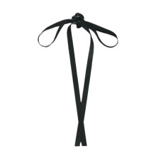 Chouchou élastique élégant pour cheveux, accessoire de-Noir