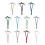 Modisches elastisches Haarband, trendiges Haargummi,-Beige 2
