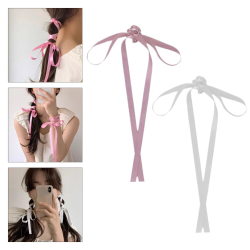 Elegantes elastisches Haargummi, vielseitiges-Schwarz 2