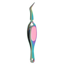 Pincettes de précision à poignée inversée, outil de-coloré