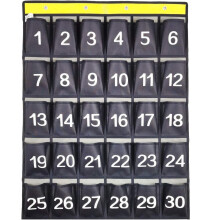 Efficient Classroom Tool Classroom Organizer, Numbered Stickers Durable Non-woven Fabric Space-saving Design for School University Dormitory